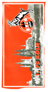 1FC K�ln Beach towel