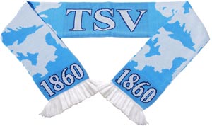 1860 M�nchen soccer scarf