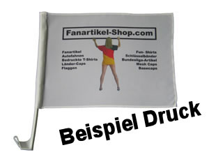 Carflag printed