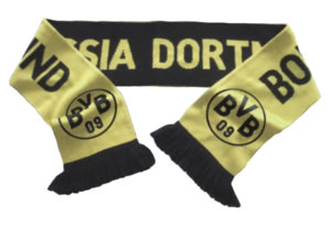 Borussia Dortmund soccer scarf