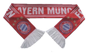 Bayern soccer scarf