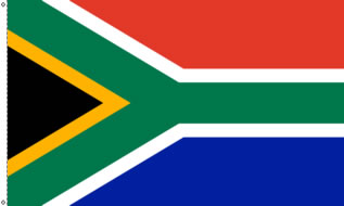 Fahne S�dafrika