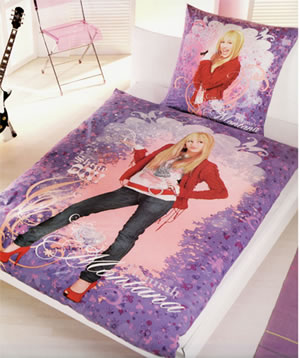 Hannah Montana bed cover
