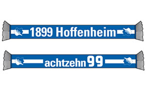 1899 Hoffenheim soccer scarf