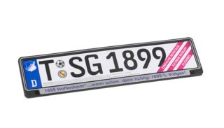 Car plate holder Hoffenheim