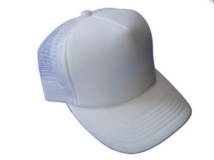 Kids MeshCap white white