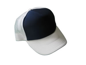 Mesh Cap navy white