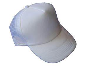 Mesh Cap white white