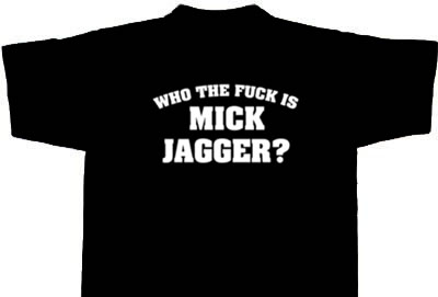 T-Shirt - Mick Jagger