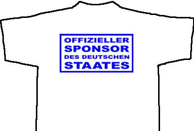 Funshirt - Offizieller-Sponsor