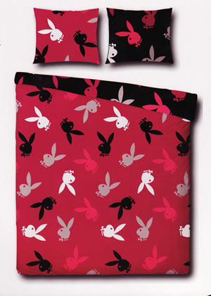 Playboy bed cover