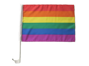 Rainbow Carflag