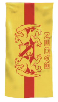 Beach towel KSC Karlsruhe