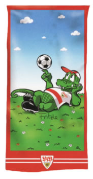 Beach towel VfB Stuttgart Logo Fitzle
