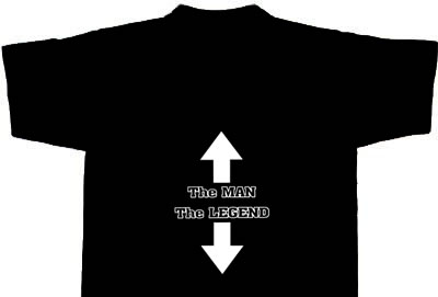 Fun Shirt The Man The Legend