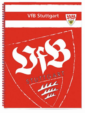 VfB Stuttgart Collegeblock A4