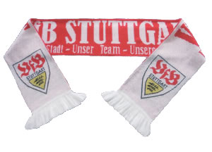 VfB Stuttgart soccer scarf our City
