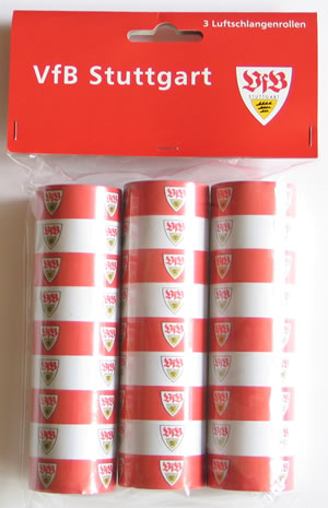 VfB Stuttgart Luftschlangen