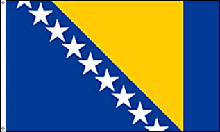 Flag Bosnia Herzegovina