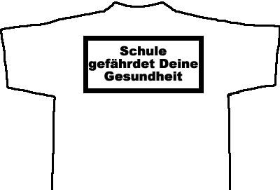 Funshirt - school